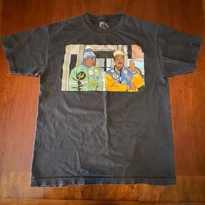 DGK "For Those Who Come From Nothing" Cartoon Graphic T-Shirt Men's Medium Black